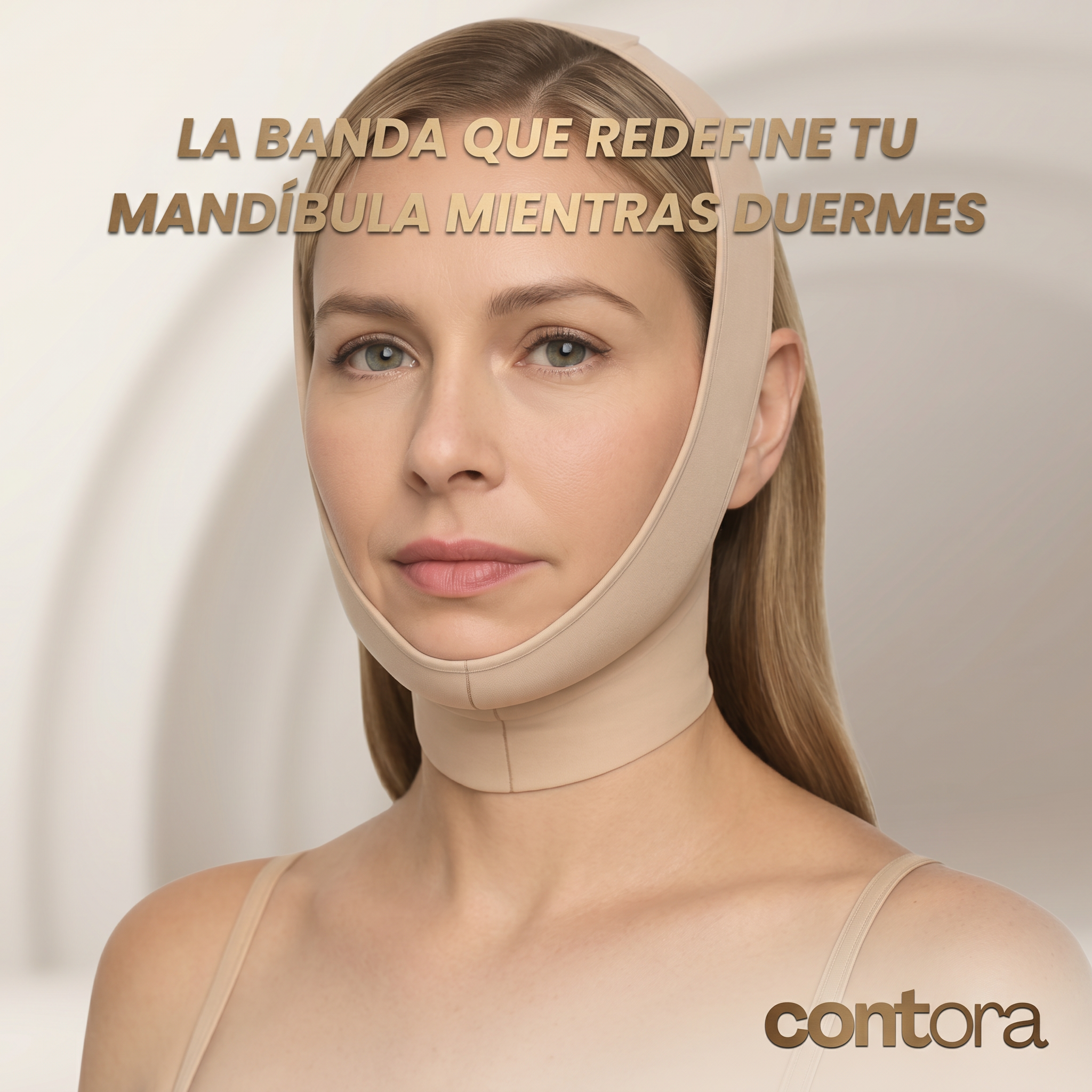 Banda facial reductora de papada (Compra 1 y llévate 1 GRATIS)